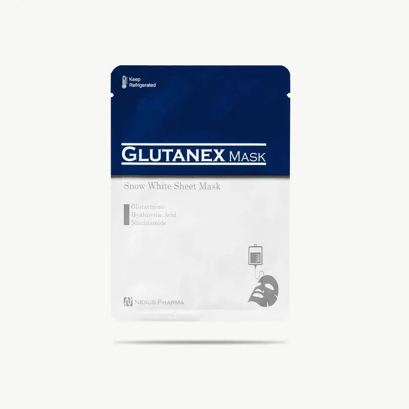 Snow White Sheet Mask – Glutanex