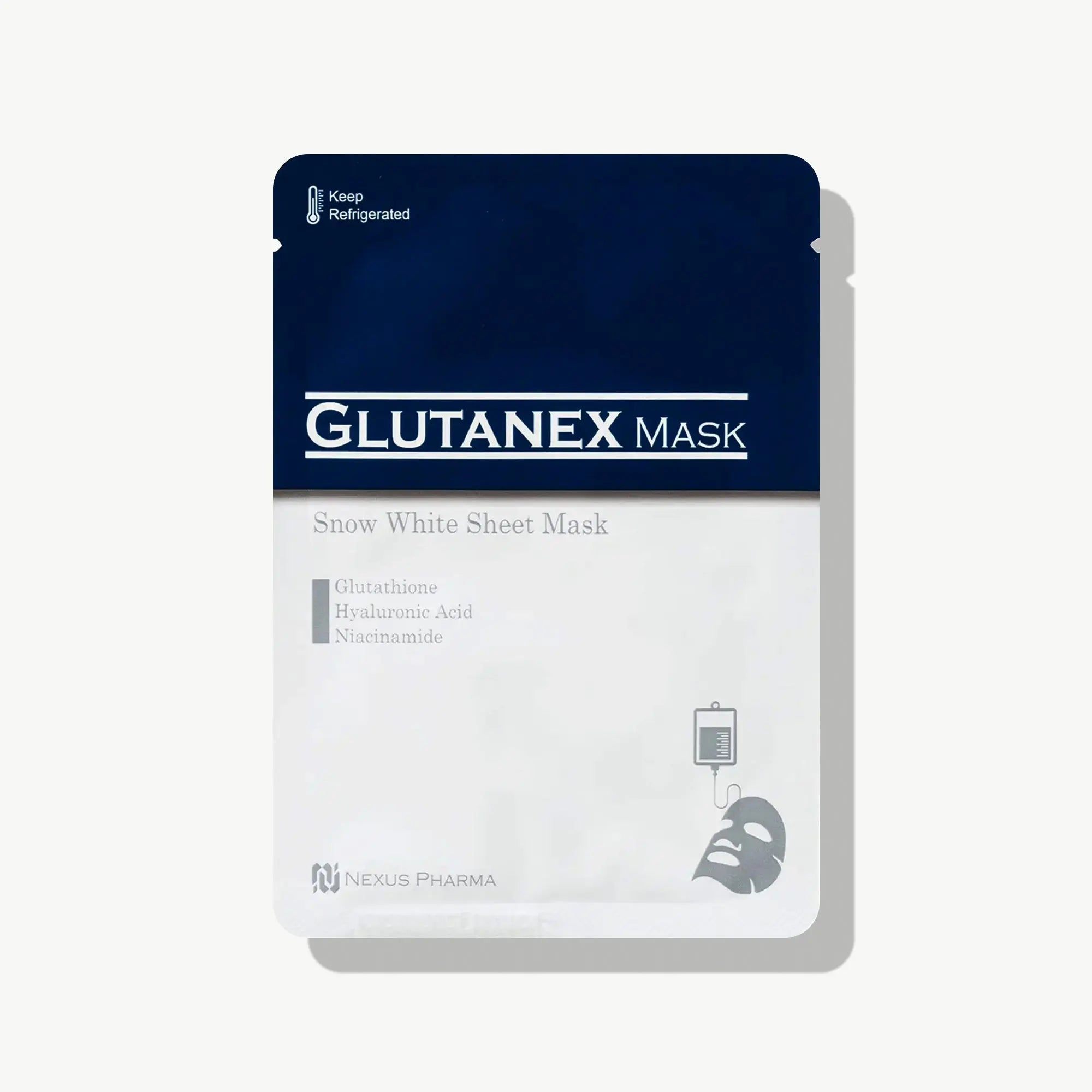 Snow White Sheet Mask – Glutanex