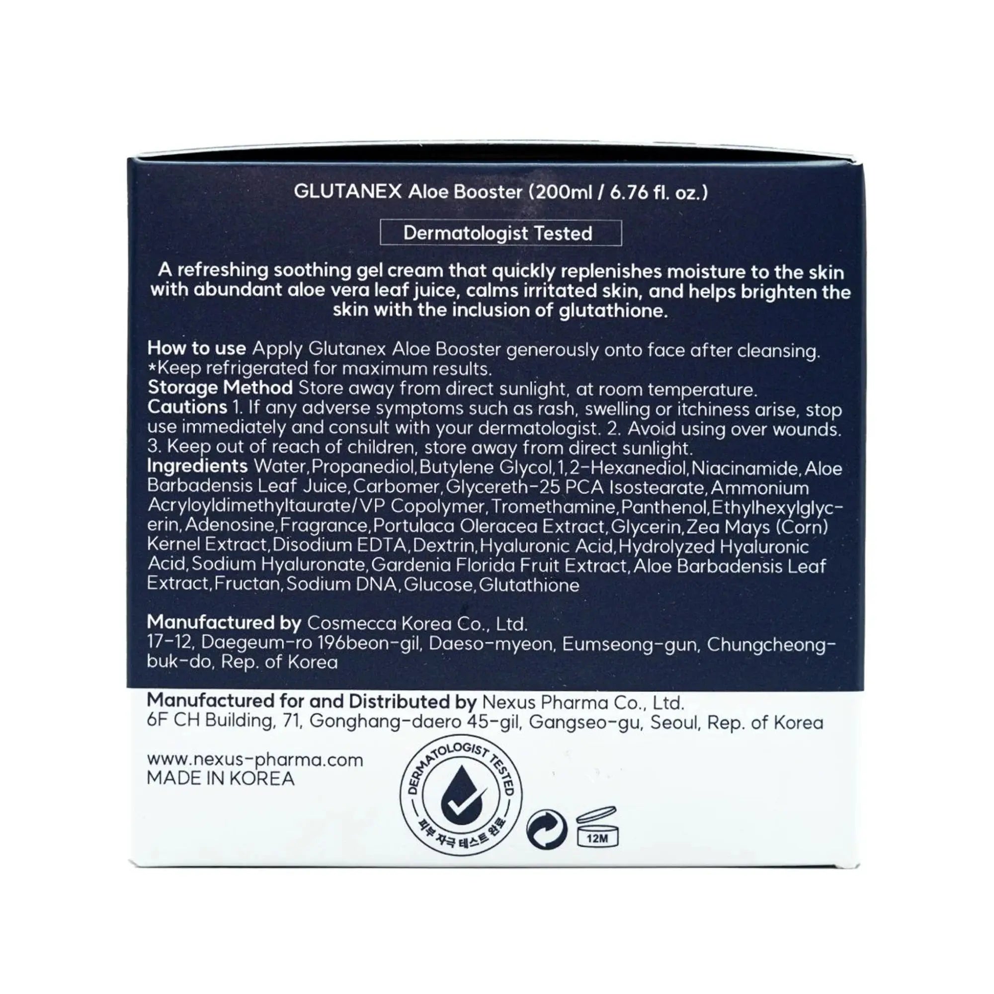 Aloe Booster Gel – Glutanex