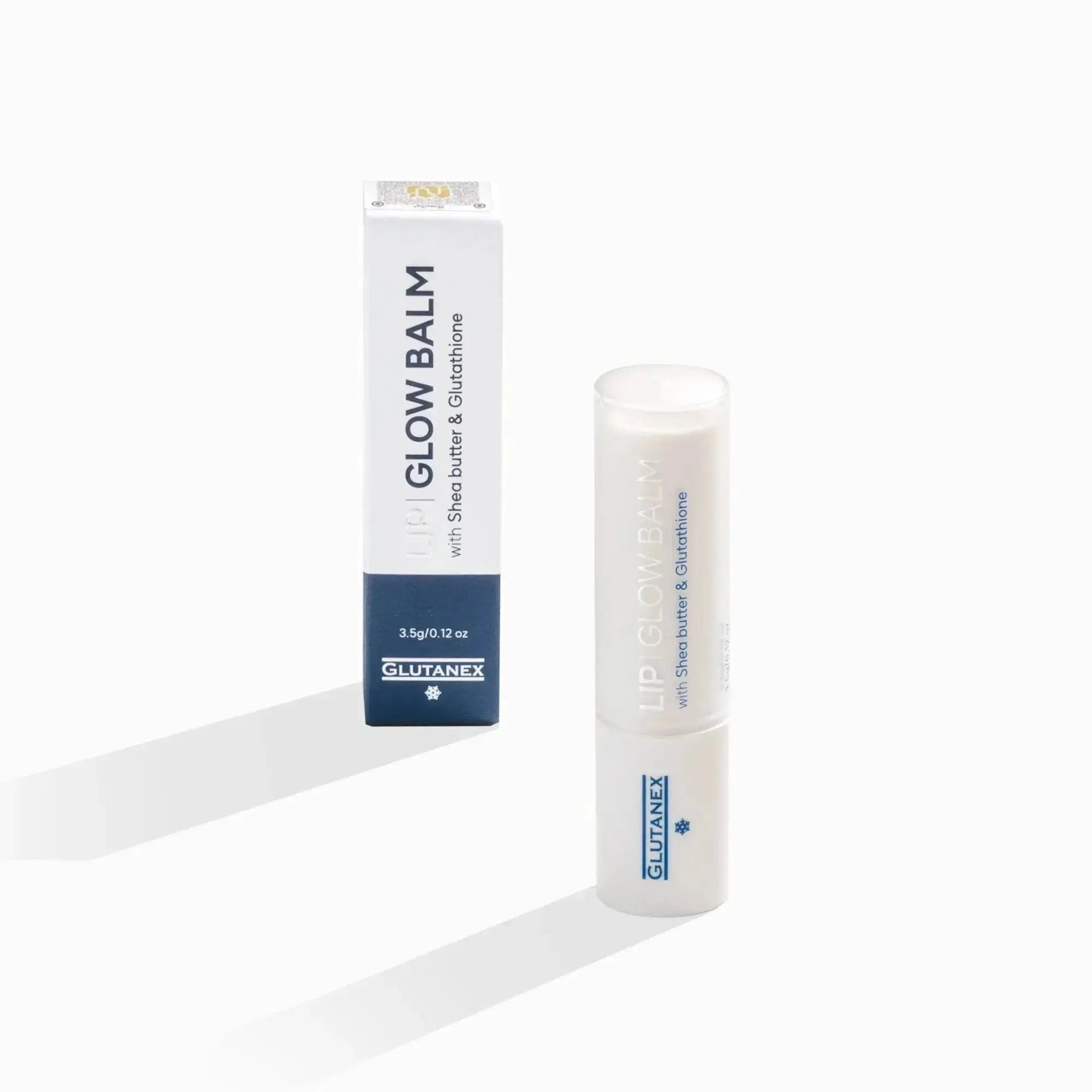 Glutanex Lip Glow Balm Clear – Hydrating Lip Balm for Dry Lips – Glutanex