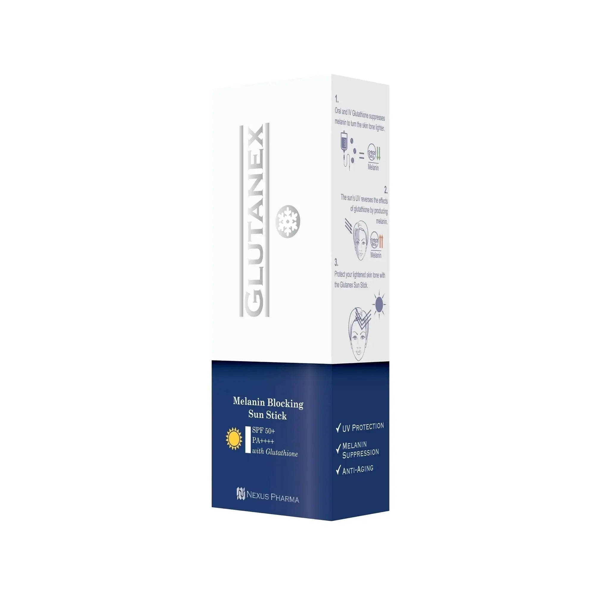 Melanin Sun Blocking Stick – Glutanex