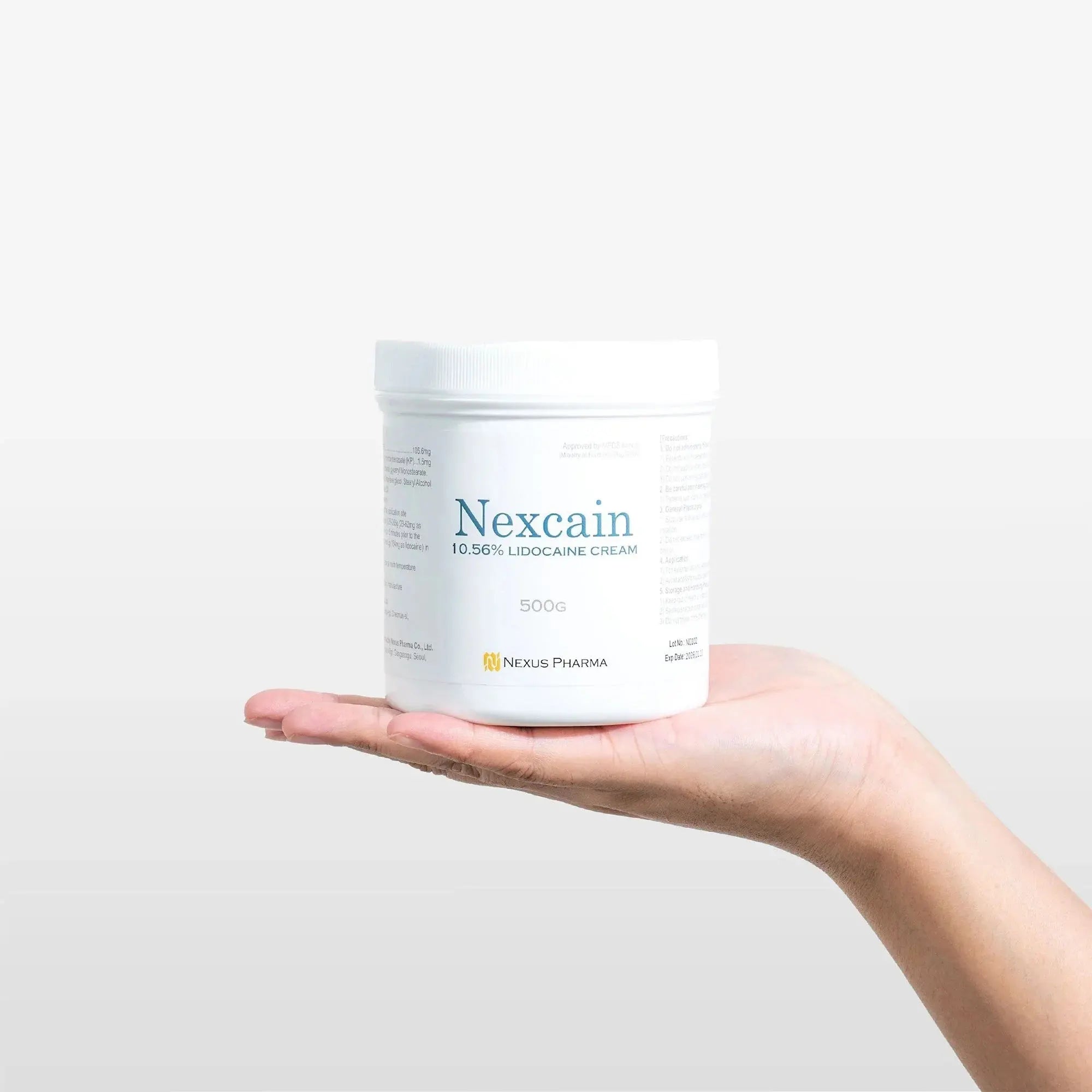 Nexcain 10.56% Lidocaine Cream – Glutanex