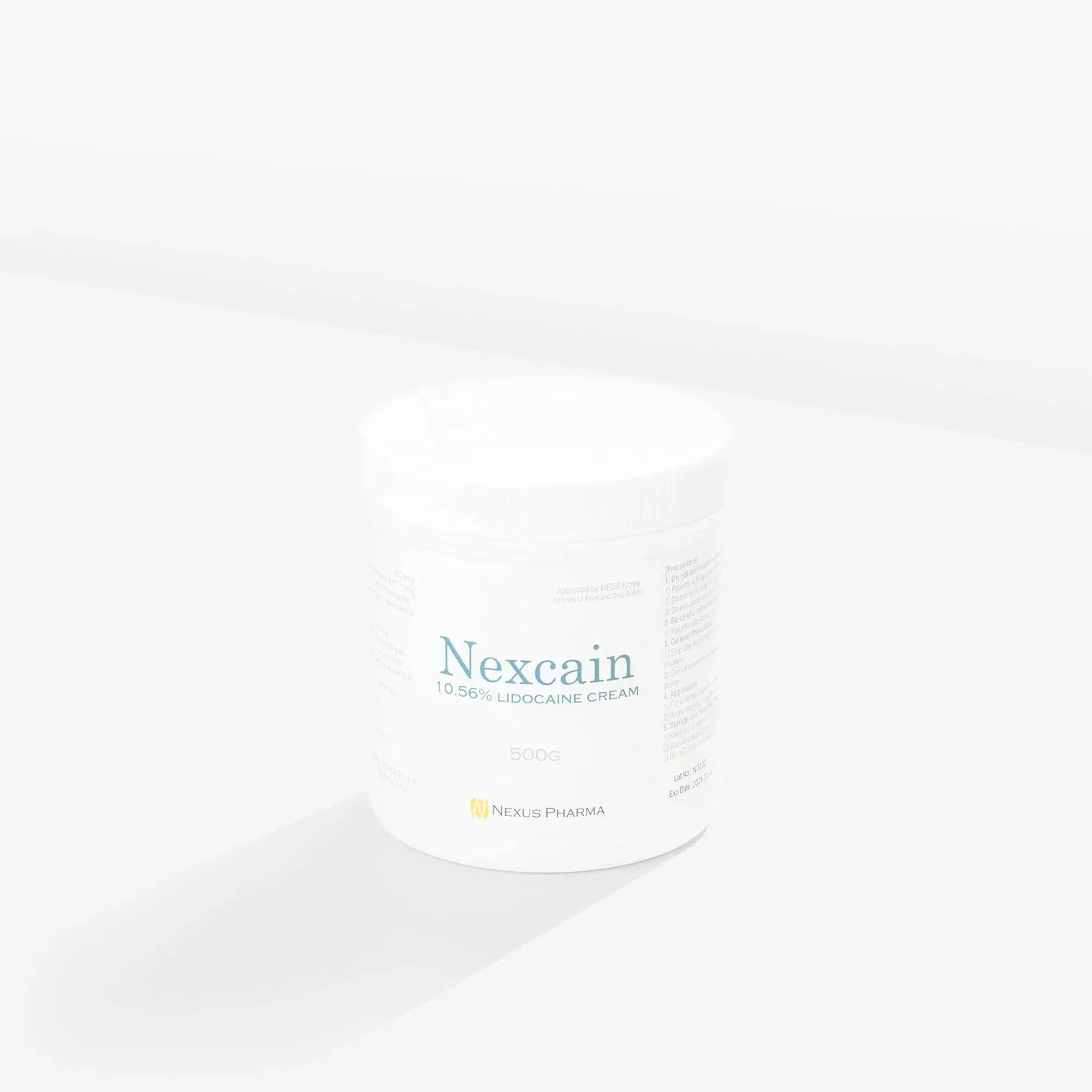 Nexcain 10.56% Lidocaine Cream – Glutanex