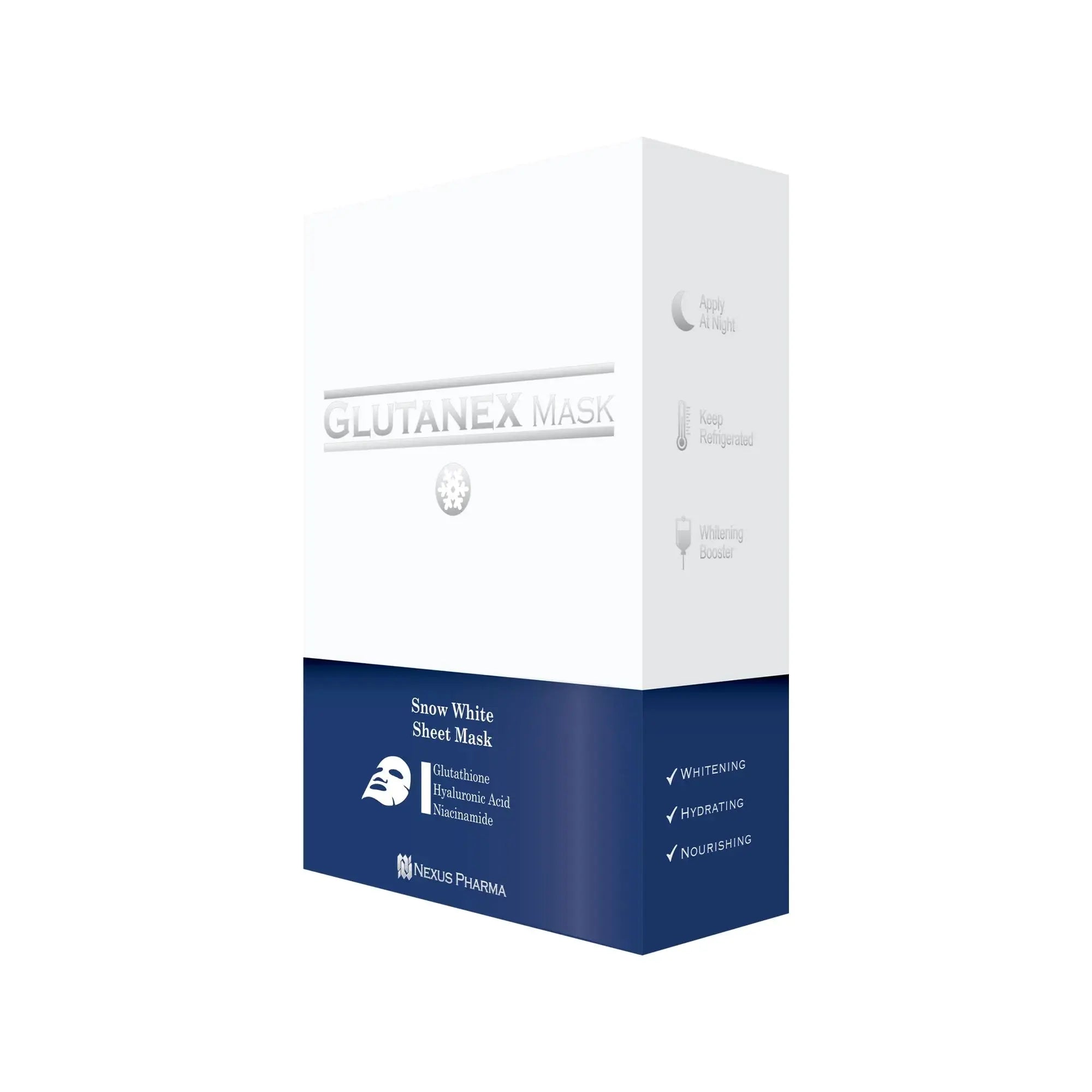 Snow White Sheet Mask – Glutanex