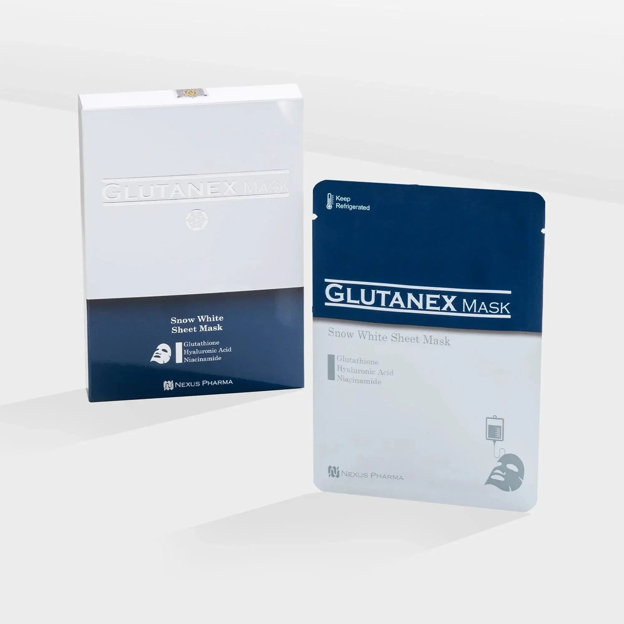 Snow White Sheet Mask – Glutanex