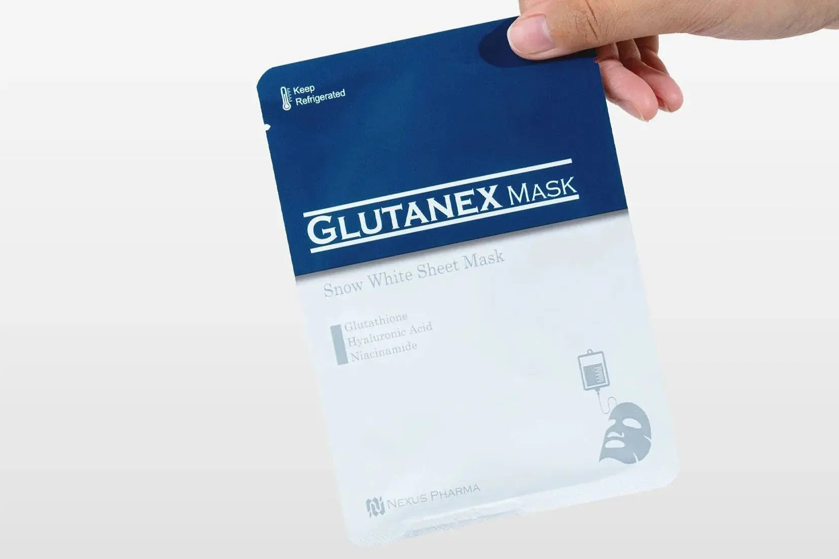 Snow White Sheet Mask – Glutanex
